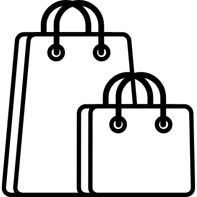 Duas bolsas de compras - Instituto Metaforma